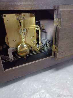 Plettenberg hodiny starožitný krbové stolní Německo - 12