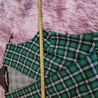 Zelené teplejší šaty mohito S 36 - 12