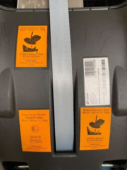 Krásná autosedačka cybex z iCloud (vajíčko) - 12