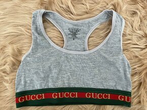 Set Guccî podprsenka + tanga + kalhotky - 12