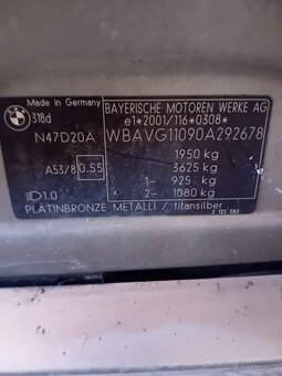 Diferak/Diferenciál BMW e90 318d 105kw N47D20A - 12