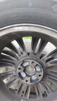 Sada orig. alu kol + letní pneu R16 Barum - 12