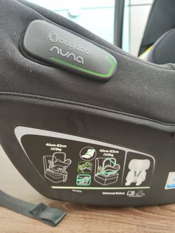 Autosedačka Bugaboo Turtle Air by Nuna (Barva: Black 2023) - 12