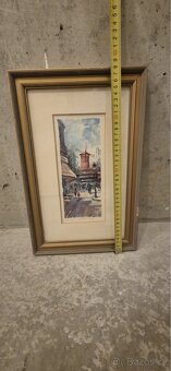 3 x Vintage sada Delarue Paris litografie - 12