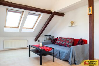 Moravský Krumlov, podkrovní byt 4+1, terasa, zahrada, dílna - 12