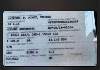 Citroen C3 1,1i - 12