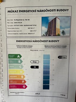 Pronájem 3+1 s lodžií, Kolín - 12