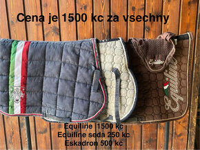 Podsedlové dečky, tlumící podložky, podbřišníky - 12