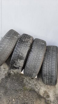 Originál alu kola škoda + zimní pneu 195/55 R15 - 12
