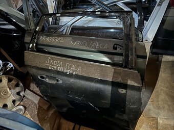 vw seat skoda audi boční dveře prave leve predni zadni - 12
