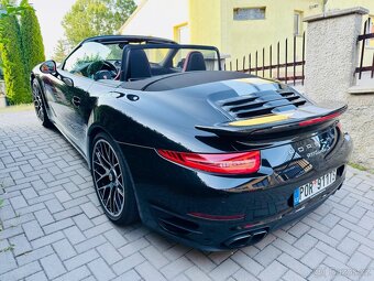PORSCHE 911 TURBO S cabrio 4x4 991 TOP STAVV ZÁRUCE PORSCHE - 12