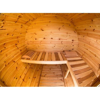 Sauna Marivox, venkovní finská sauna, zahradní sauna - 12