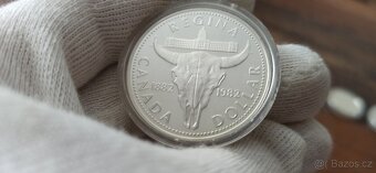 Kanada stříbrné dolary. - 12