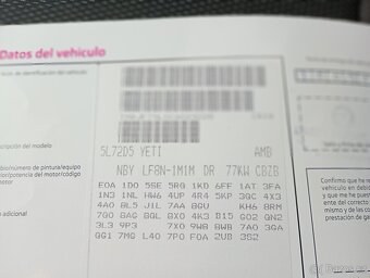 Škoda Yeti Ambition 1.2Tsi 77kw 03/2102 - 12