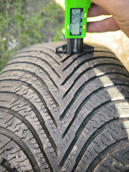 4x alu (5x108) zimní pneu michelin 215/60 r16 - 12