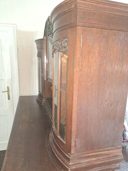 Starožitná skříň masiv - 12