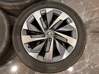 original alu kola skoda kodiaq 2 r19 letní 57H071499D - 12
