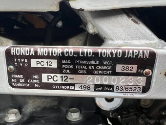 Honda vf 500 v four - 12