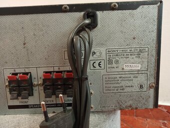 Gramofony Tesla NC470, Receiver Sony STR DE495, RFT - 12