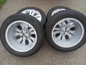 Letní Alu kola Citroen Berlingo+ ZÁNOVNÍ pneu 215/55R16 - 12