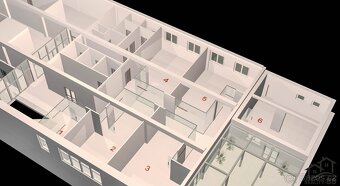 Pronájem kanceláře, 300 m2 - Karviná - Mizerov, ev.č. 00042 - 12