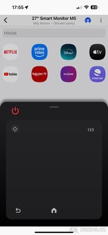 27" Samsung Smart Monitor / televize M50C Bílá - 12