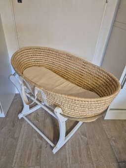 Mojžíšův koš a kolébka pro miminko 2v1 - 12