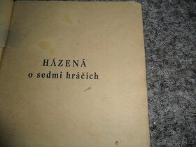 tenis René Lacoste, R.v. Fichard, házená 7/11 hráčů,odbíjená - 12