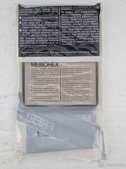 2x MEMOREX 120 MRX3OXIDE Retro Audiokazeta - 12