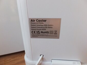 Nová přenosná klimatizace, zvlhčovač, ventilátor + ovladač. - 12