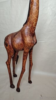 Žirafa dřevěná 155 cm - 12