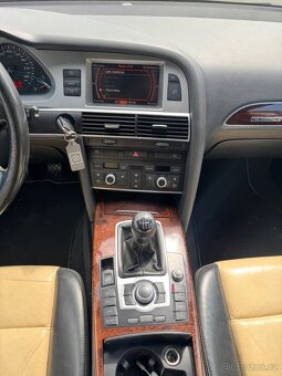 Audi A6 3.0 TDI 171kw manuál, kůže , nepojizdne - 12
