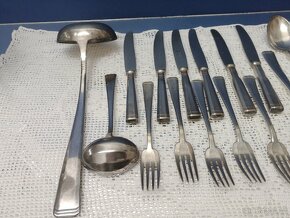 Velký set postříbrných příboru / Ag 900 - 12