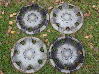4xOriginál poklice kol na ŠKODA FABIA 2 velikost 14tky. - 12