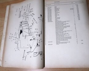 Fortschritt E 512 - katalog dílů 1970, vel. A4, 204 stran - 12