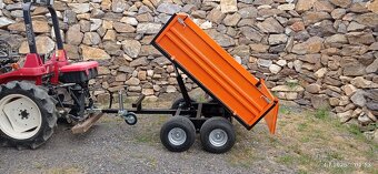 Vlek přívěs za Malotraktor , Traktor - 12