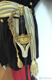 LOT UNIFORME BICORNE GRANDE TENUE Mle 1872 GENERÁLNÍ DŮSTOJN - 12