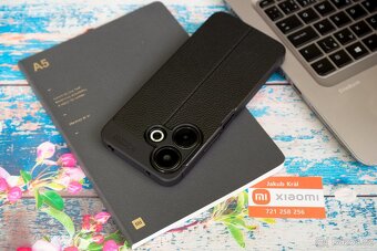 Pouzdro s koženkovým vzorem pro Xiaomi / Redmi / Poco - 12