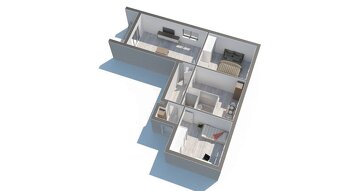 Pěkný a prostorný byt 3+1, 68,8 m². lokalita Plzeň – Doubrav - 12