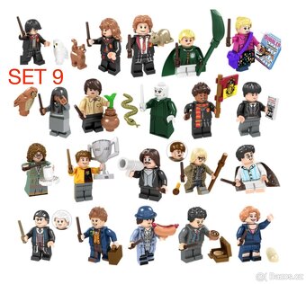 Rôzne figúrky Harry Potter (8ks) typ lego - nove - 12