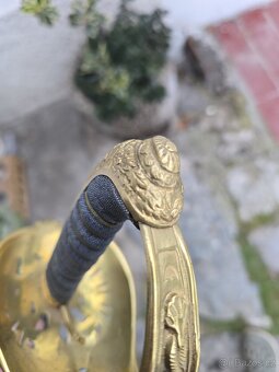 VZÁCNÁ STARÁ NÁMOŘNÍ ŠAVLE RAKOUSKO UHERSKO ' SOLINGEN - 12