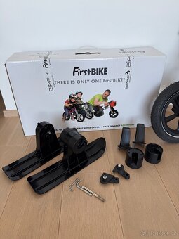 FirstBIKE Limited Edition Black + ski + Adaptér - 12