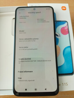 Xiaomi Redmi Note 11S 6GB/64GB TWilight Blue, malinko použit - 12