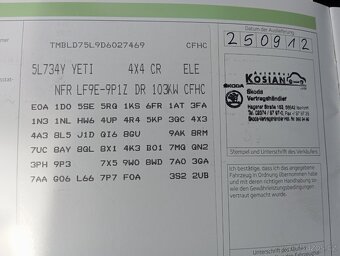 Škoda Yeti 2,0 Tdi 4x4 , pěkná výbava, Webasto - 12