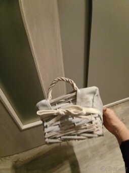 Prodám nový proutěný košík - 12