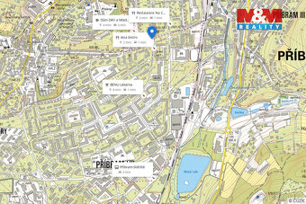 Pronájem bytu 1+1, 40 m², Příbram, ul. Mariánská - 12