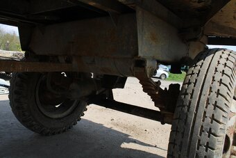 Přívěs sklopný polský 5t nové pneu a bočnice - 12
