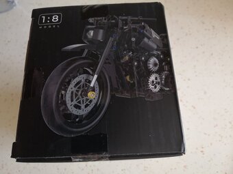 Stavebnice motocyklu Harley, kompatibilní s LEGO - 12