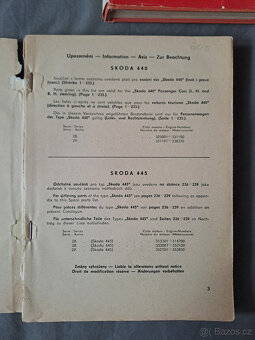 motoristická literatura Škoda, Wartburg, Fiat, Zetor - 12