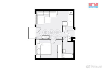 Prodej bytu 2+kk, 42 m², Modletice - 12
